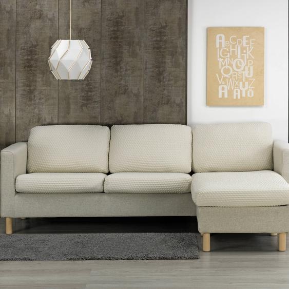 Housse Gaufrée Bi-extensible Coussins Méridienne -