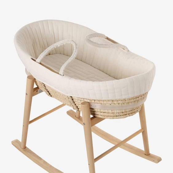 Housse pour couffin en gaze de coton nuages