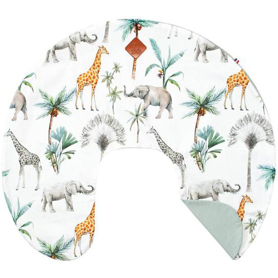 Housse Pour Coussin Dallaitement Ergonomique Safari Safari, Vert, Gris, Blanc