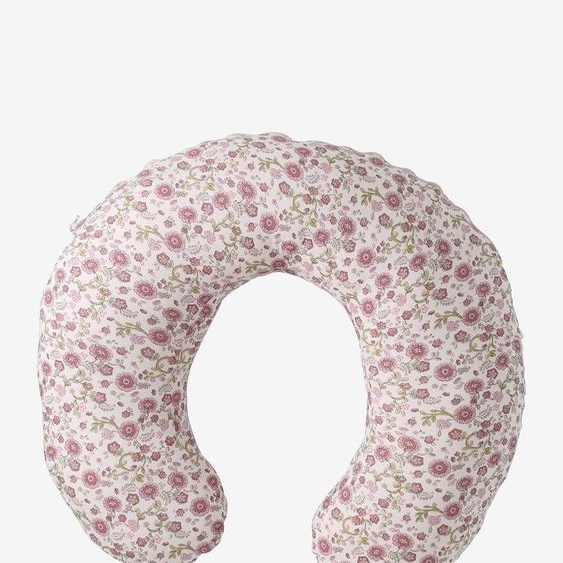 Housse pour coussin dallaitement rose imprimé