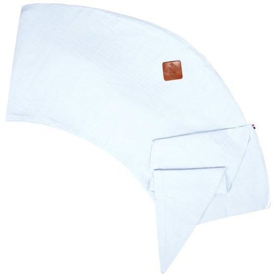 Housse Pour Coussin De Maternité Et Dallaitement En Gaze De Coton Bleu