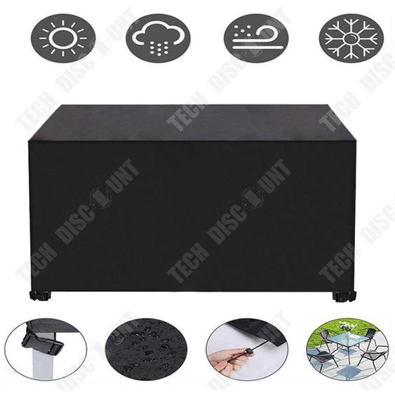 Housse pour meubles de jardin - TD - 308x138x98 cm - Imperméable - Anti-UV - Solide et antidérapant