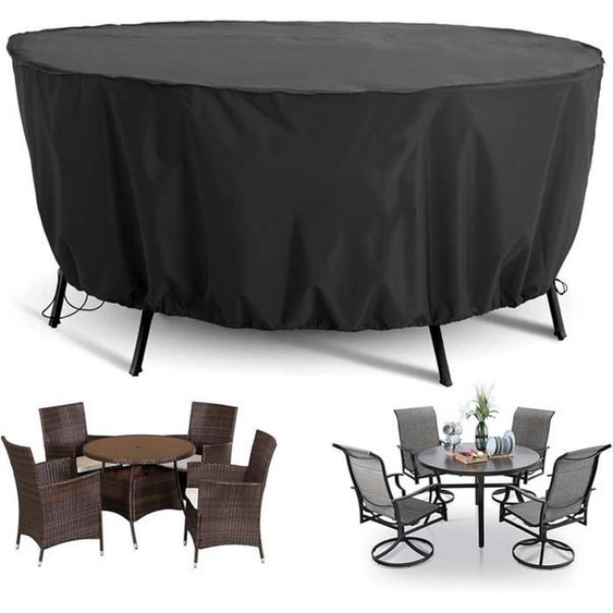 Housse Salon De Jardin Exterieur,Imperméable,Coupe-Vent,Anti-Uv,Housses Pour Mobilier De Jardin,163X84Cm
