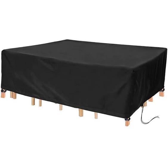 Housse Salon de Jardin Rectangulaire Imperméable Landrip - 350 x 260 x 90CM