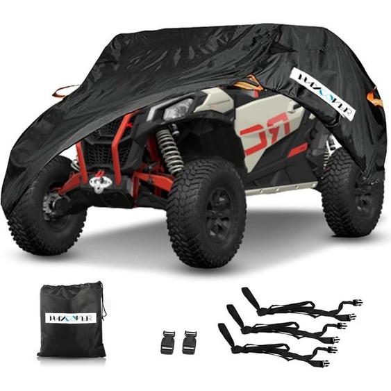 Housse UTV étanche pour Polaris RZR Yamaha Rhino Can-Am Defender Honda Pioneer Kawasaki Mule Teryx - Universel