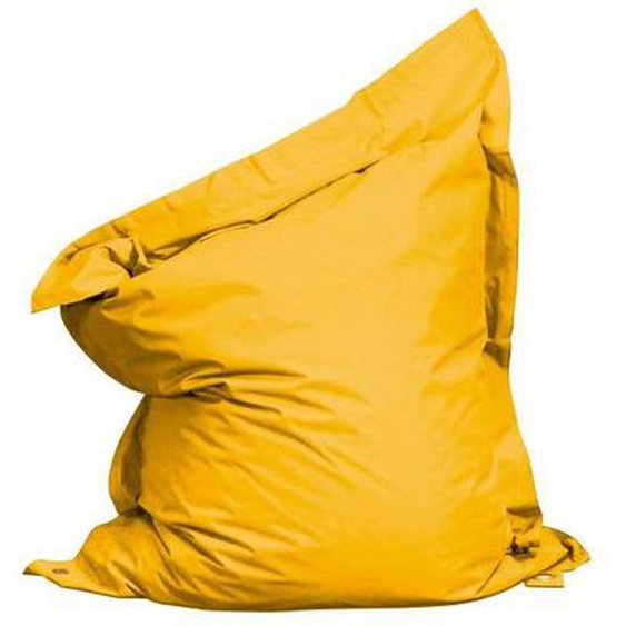 Housse vide de coussin de sol XL jaune