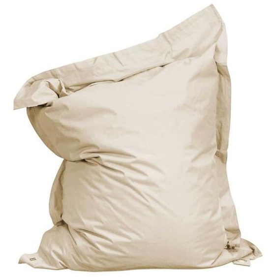 Housse vide de pouf - SOLYS - XXL - Imperméable - 180 x 145 cm - Beige