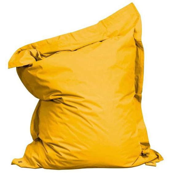 Housse vide de coussin de sol - SOLYS - XXL - Imperméable - 180 x 145 cm - Jaune