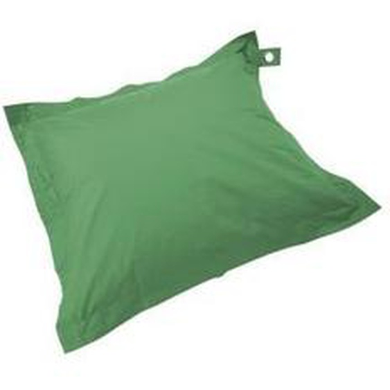 Housse de pouf XL - SOLYS - 140 x 120 cm - Imperméable - Polyester - Vert