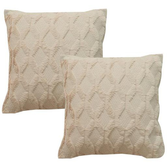 Housses de taie doreiller 50*50 cm, housse de coussin décorative Boho bleu marine avec peluche douce, lot de 2