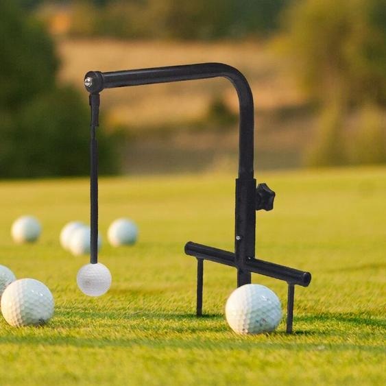 HOW TRUE Entraîneur de swing de golf en fer durable, Groover dentraînement de swing, aide à lentraînement de frappe, accessoires de golf, nimporte quel niveau