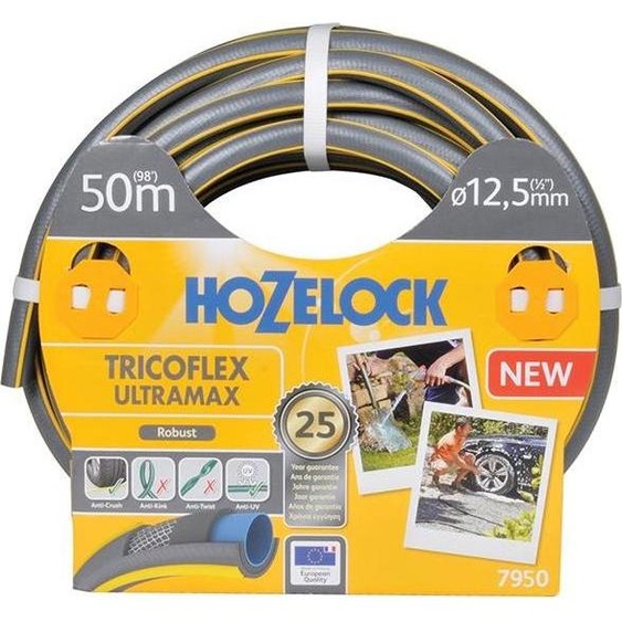 Hozelock Tricoflex Ultramax tuyau avec protection anti-écrasement TK12420 (50m) (Multi Colour)