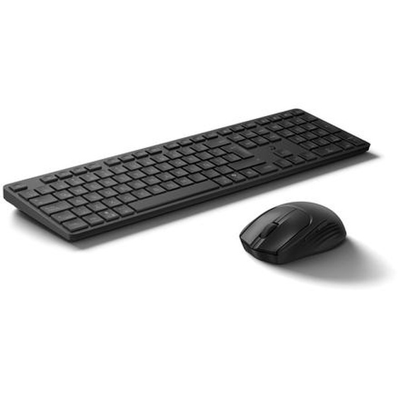HP Ensemble clavier et souris hybride multi-appareils 490C, Taille réelle (100 %), Sans fil, RF sans fil + Bluetooth, Plunger key switch, Noir, Souris