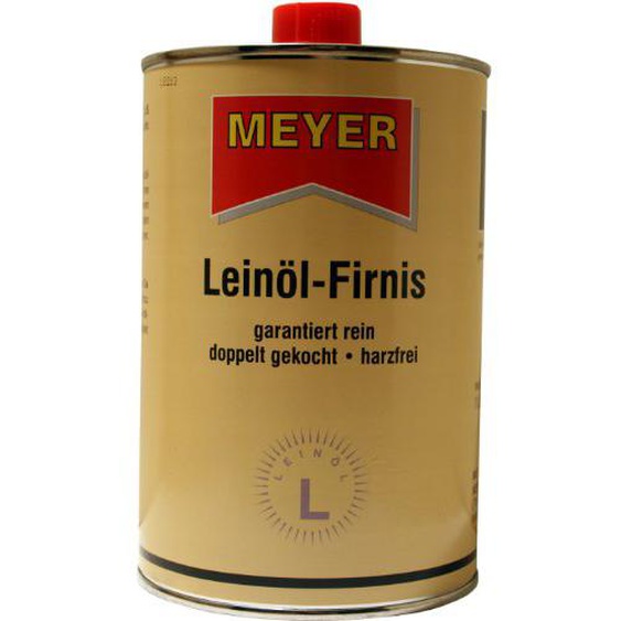 Huile de lin Meyer Vernis pour bois, meubles et poutres 1000ml