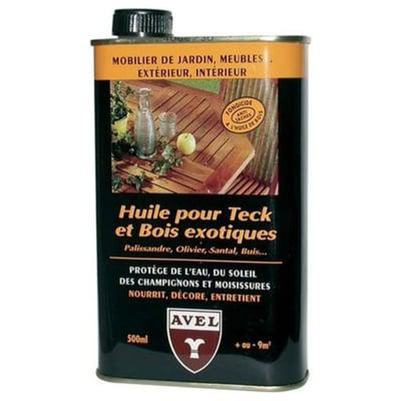 Huile protectrice teck bois exotique 500 ml
