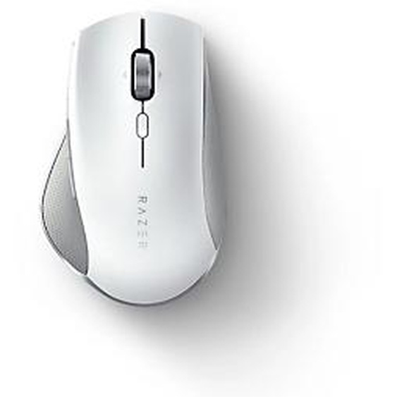 Humanscale Pro Click, Droitier, Optique, RF sans fil + Bluetooth, 16000 DPI, Gris, Blanc PROCLICK-EU