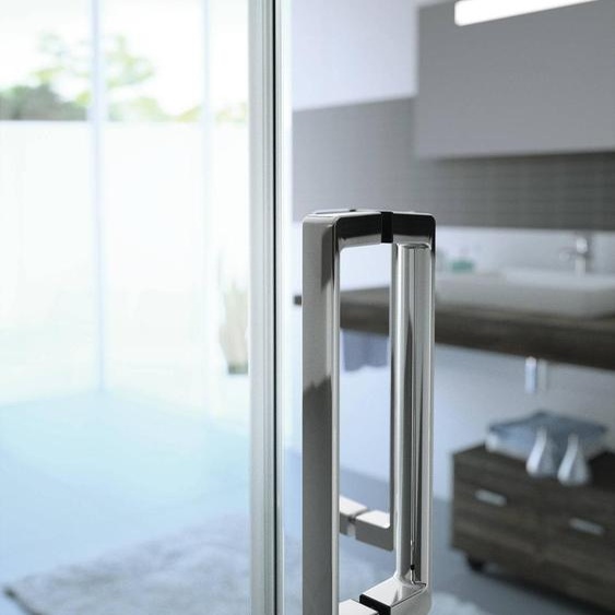 HÜPPE Classics 2 Porte battante à 4 angles avec segment fixe en niche, largeur : 98cm, hauteur:190cm, fixation à gauche & à droite, C23209087322