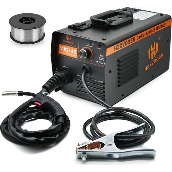 HZXVOGEN Machine de soudage MIG, 2940W de puissance maximale, 20-140A de courant de sortie, MIG145