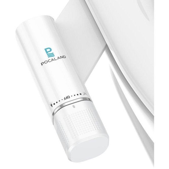 Ibenzoa® Fixation de bidet ultraplate pour WC avec pression deau réglable et double jet