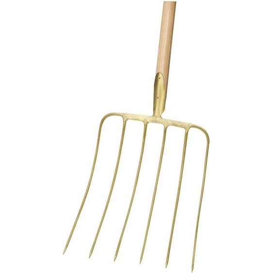 Ideal Fourche à silo 6 dents Manche en frêne 130 cm