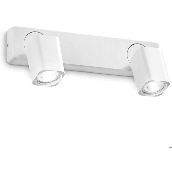 Ideal Lux 294803 RUDY Projecteur mural/spot 2xGU10 blanc