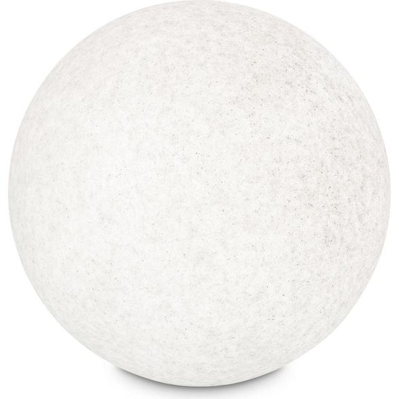 Ideal Lux DORIS PT1 D78 Lampe de sol sphérique lumineuse pour lextérieur avec douille E27, piquet de terre inclus