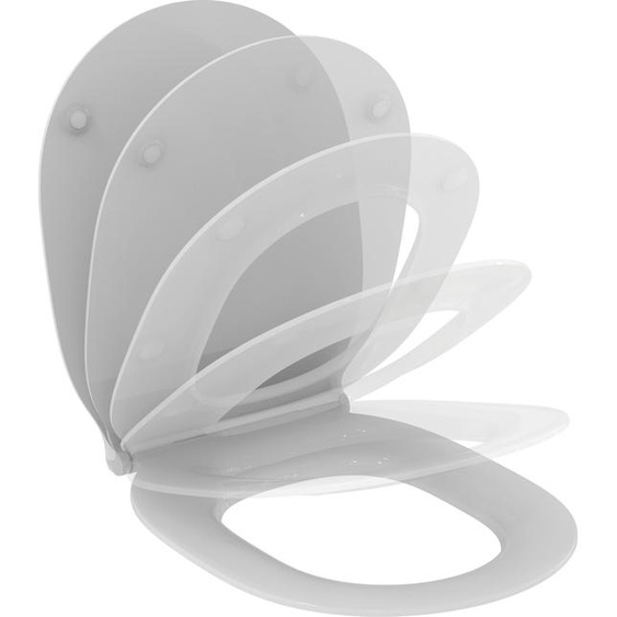 Ideal Standard Connect Air Siège de WC, Softclose, Sandwich, blanc, E036601