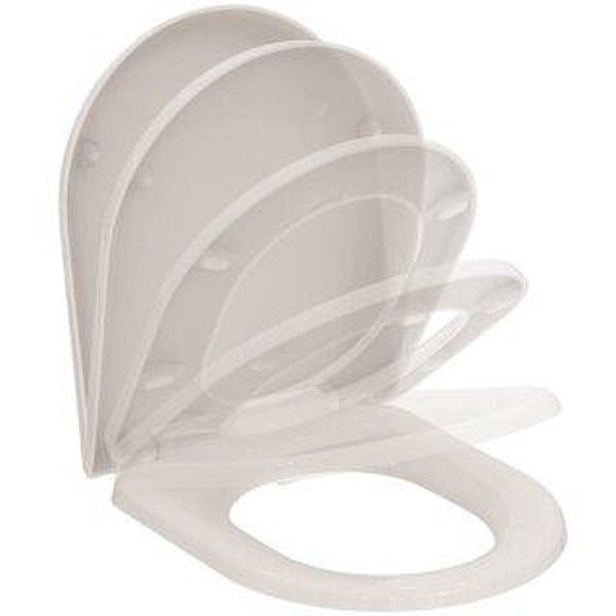 IDEAL STANDARD UV09001 Siège de WC Exacto, fermeture en douceur, blanc
