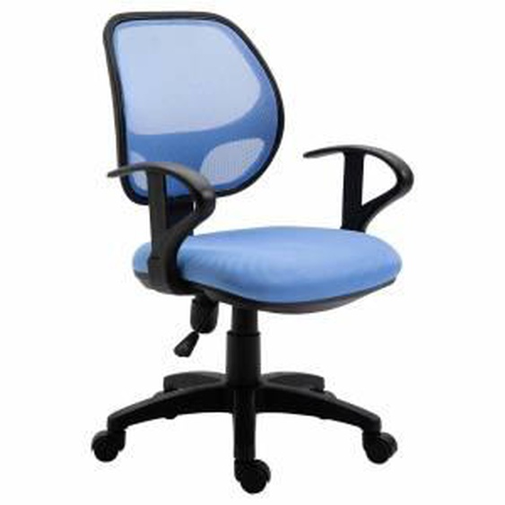IDIMEX Chaise de bureau pour enfant COOL, bleu clair