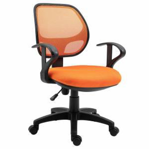 IDIMEX Chaise de bureau pour enfant COOL, orange