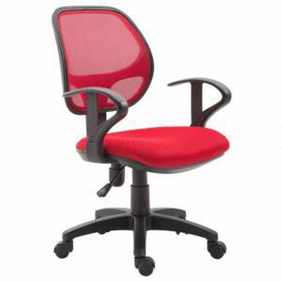 IDIMEX Chaise de bureau pour enfant COOL, rouge