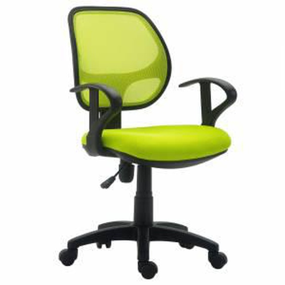 IDIMEX Chaise de bureau pour enfant COOL, vert