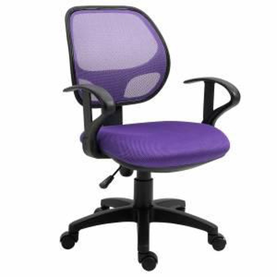 IDIMEX Chaise de bureau pour enfant COOL, violet