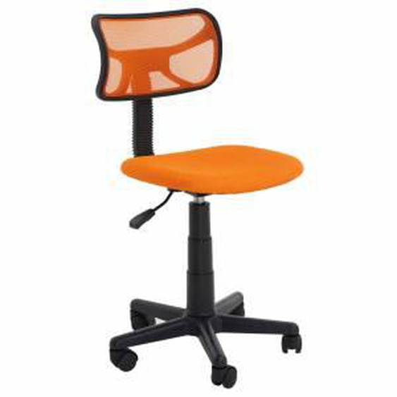 IDIMEX Chaise de bureau pour enfant MILAN, orange