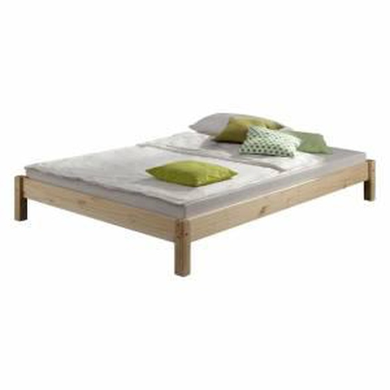 IDIMEX Lit futon TAIFUN, en pin massif, 120 x 200 cm, vernis naturel