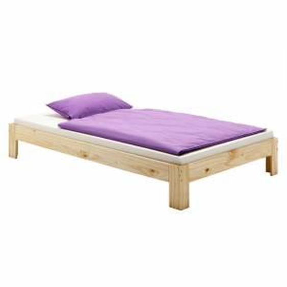 IDIMEX Lit futon THOMAS, en pin massif, 90 x 200 cm, vernis naturel