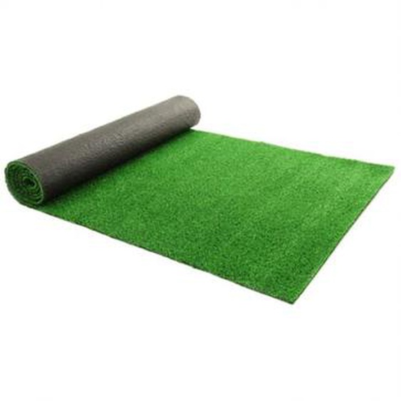 Idmarket - Gazon synthétique artificiel 1x10 m 7 mm dépaisseur pour jardin et balcon