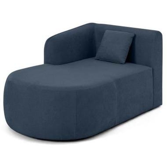 Ikare - module dassise méridienne gauche - en tissu - Bleu