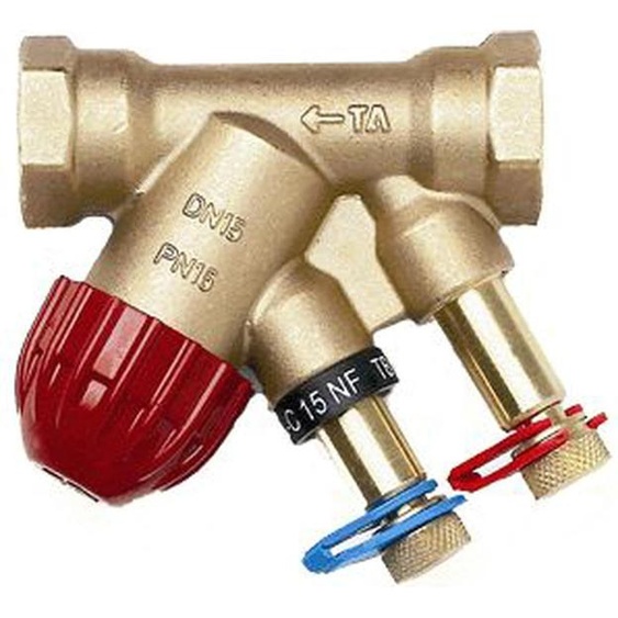 IMI Heimeier Vanne de régulation compacte avec Therm.Obert. 1/2 pouce n° 52134115, 1 pièce.