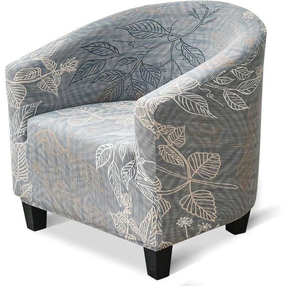 Impression Housse de Chaise Chesterfield Cabriolet 1 Pièces, Housse de Chaise de Baignoire, Housse de Meubles Extensible élastique