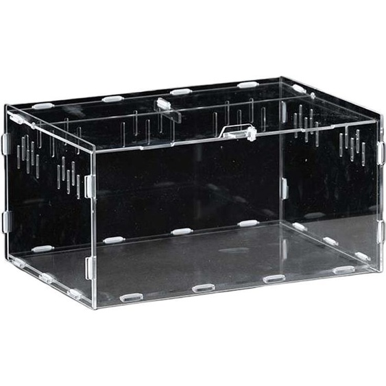 INF 2 Boîtes délevage pour reptiles en acrylique transparent - Terrarium S