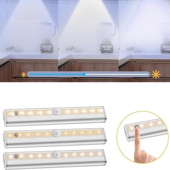 INF Bandes lumineuses LED avec télécommande, pack de 3