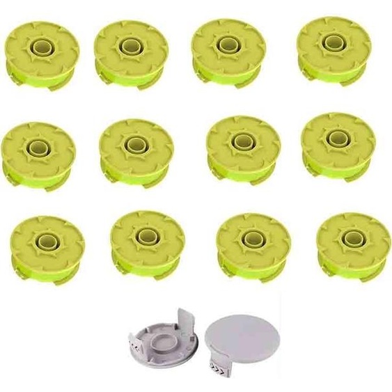 INF Bobines de rechange pour coupe-bordures RYOBI avec capuchons