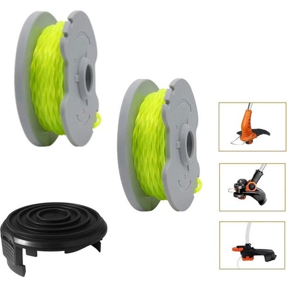 INF Capuchon de bobine de remplacement pour Worx G184/WG190/WG191/WG168 Multicolore