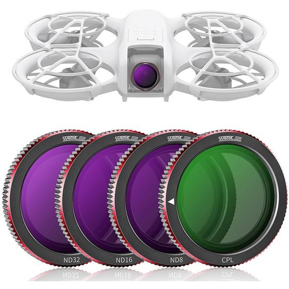 INF Jeu de filtres DJI NEO pour drones : ND8, ND16, ND32