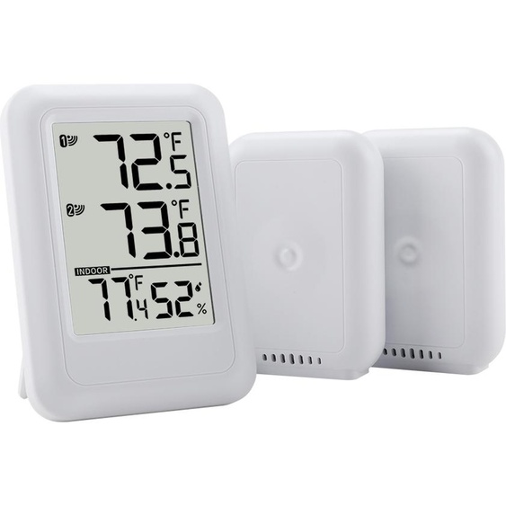 INF Thermomètre intérieur/extérieur sans fil avec double capteur