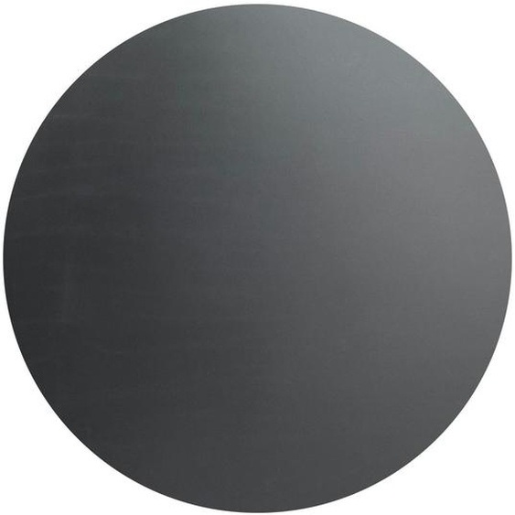 Infinity - Table de patio, structure blanche + plateau HPL noir, 70 x 70 cm, 1 pièce