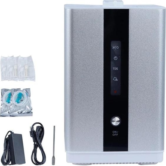 Inhalateur dhydrogène, pureté de 99,99%, production de 150 ml/min, fonctionnement silencieux, 220V
