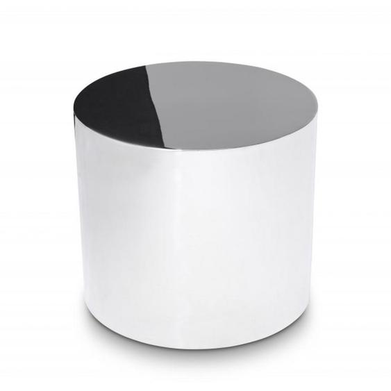INNOVATION LIVING  Table basse ronde TIN Ø40 cm en Etain surface polie