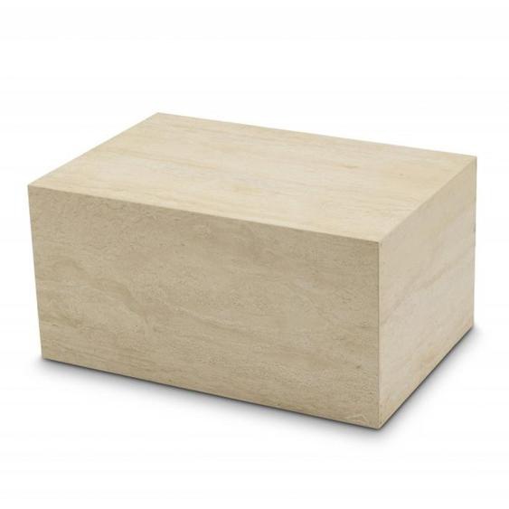 INNOVATION LIVING  Table basse TRAVERTINA 60x40x30 cm en travertin naturel